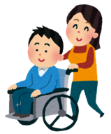 車いすのイラスト