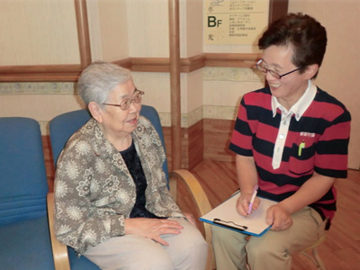 健康チェックの様子２